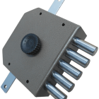 SERRATURA MOIA DA APPLICARE A POMPA G 423 DX C/POMOLO S/SCROCCO