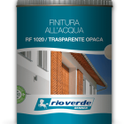 VERNICE FINITURA ACQUA RIO VERDE RF1020 750ML TRASPARENTE OPACO