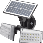 LAMPADA SOLARE  42LED 450LUMEN C/SENSORE CREPUSCOLARE IP65 MAURER