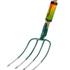 FORCA PER FIENO 4 DENTI C/MANICO FSC PAPILLON