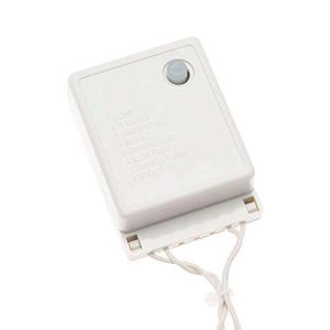 XMASKING Catena luci 49,5 m, 700 LED Bianco Freddo, Memory Controller, Cavo Bianco, Timer con Pulsante Luminoso, 31V