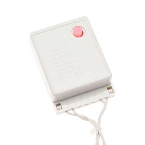 XMASKING Catena luci 49,5 m, 700 LED Bianco Freddo, Memory Controller, Cavo Bianco, Timer con Pulsante Luminoso, 31V