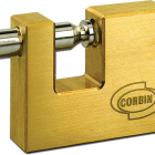 LUCCHETTO SERRANDA OTTONE PL311 CORBIN 90MM
