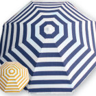 OMBRELLONE SPIAGGIA ALLUMINIO POLY A RIGHE Ø 200 PAPILLON 32MM