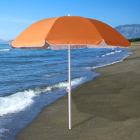OMBRELLONE SPIAGGIA ALLUMINIO UPF POLY T.UNITA D. 200CM 32MM PAPILLON