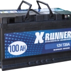 BATTERIA AUTO X-RUNNER  60Ah/640A 12V START&STOP
