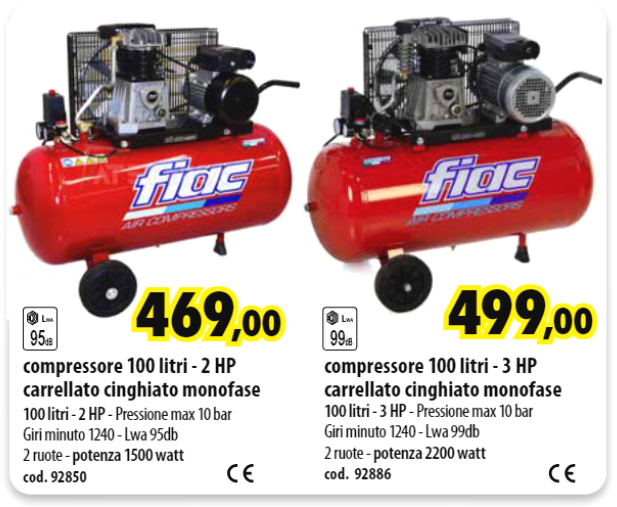 Compressori Bricover in offerta