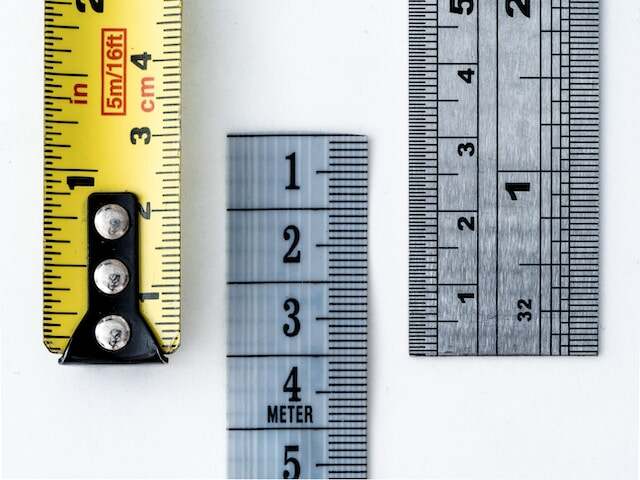 Metri a confronto, strumenti di misurazione