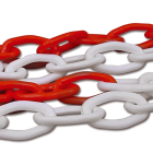 CATENA SEGNALETICA MM 6 CF 25 MT BIANCO ROSSA