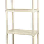 SCAFFALE KIT POLIPROPILENE 5 RIP. 80X40X176H ECRU'