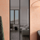 ZANZARIERA C/VELCRO XL PORTE 150X250 BIANCA STRISCE MAGNETICHE RIDUCIB.