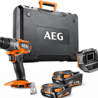 TRAPANO AVVITATORE PERCUSSIONE 18V AEG BSB18SBL2-X02 BATT 2AH 4AH VAL