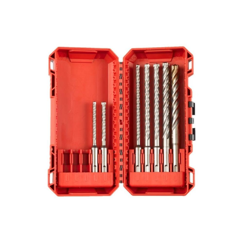 SET PUNTE PER CEMENTO MILWAUKEE SDS-Plus MX4
