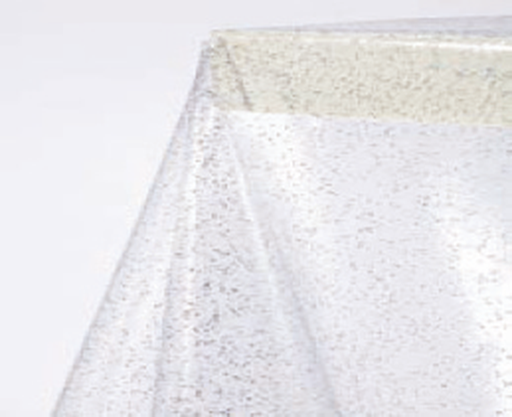 TOVAGLIATO NATALE PVC CRYSTAL GLITTER SILVER H140CM 30MT DIS 003