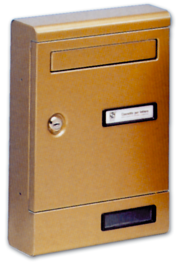 CASSETTA POSTALE SILMEC 10.351 BRONZO