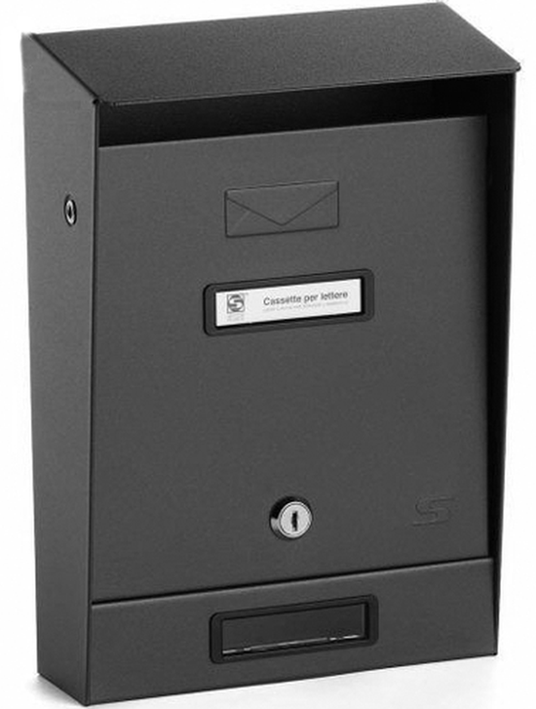 CASSETTA POSTALE SILMEC 10.202 GRIGIO FERRO