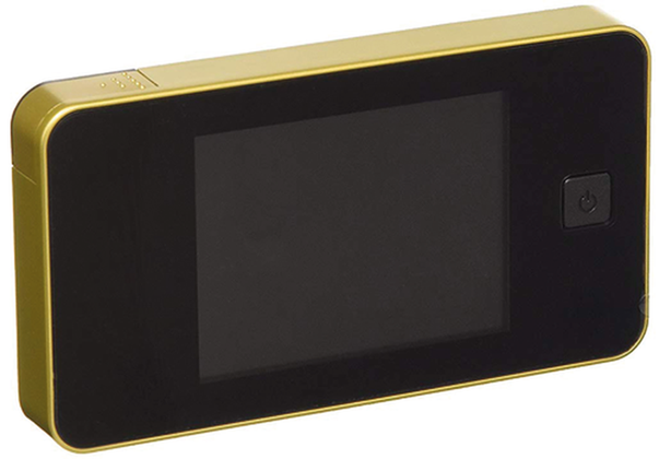 SPIONCINO DIGITALE CON TELECAMERA ORO 125X68X15MM