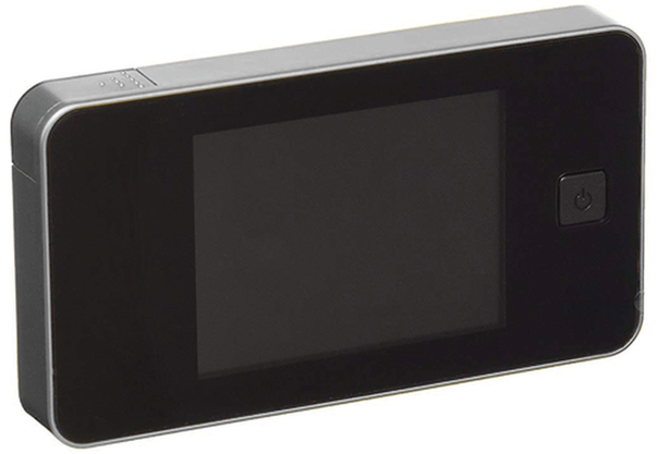 SPIONCINO DIGITALE CON TELECAMERA CROMO SAT. 125X68X15MM