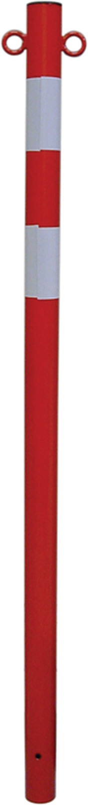 PALETTO SEGNALETICO PARAPEDONALE X MARCIAPIEDI IN METALLO H.120 CM.