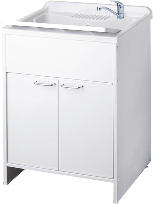 MOBILE LAVATOIO IN RESINA PVC 60X50X85HCM SMONTATO