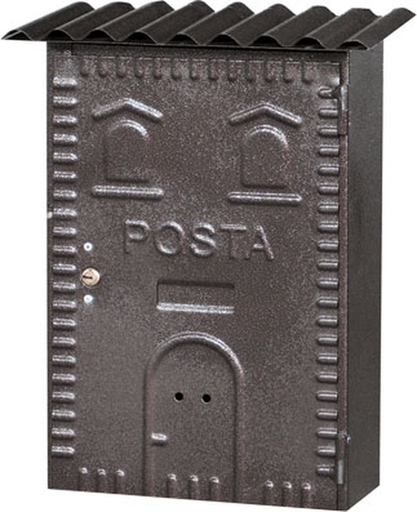 CASSETTA POSTALE FERRO BATTUTO 25X8X38HCM 702
