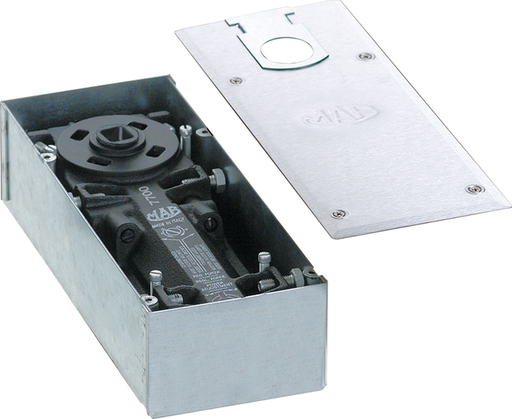 CHIUDIPORTA PAVIMENTO MAB 7700 INOX AP. 105�