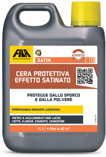 CERA X PIETRA E COTTO SATINATA FILA SATIN 1LT