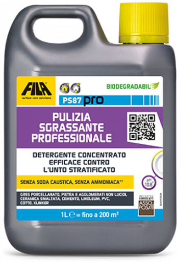DETERGENTE PAVIMENTI FILA PS87 PRO 1LT SGRASSANTE