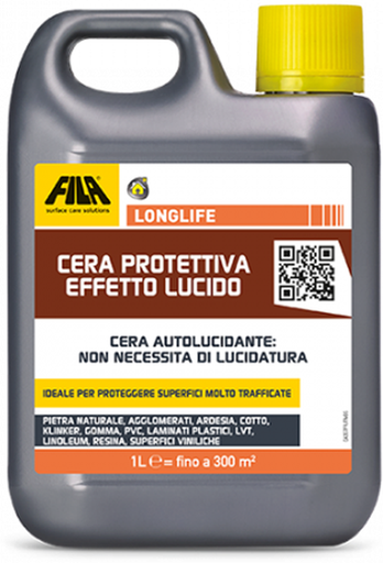 CERA X PIETRA E COTTO LUCIDA FILA LONGLIFE 1LT