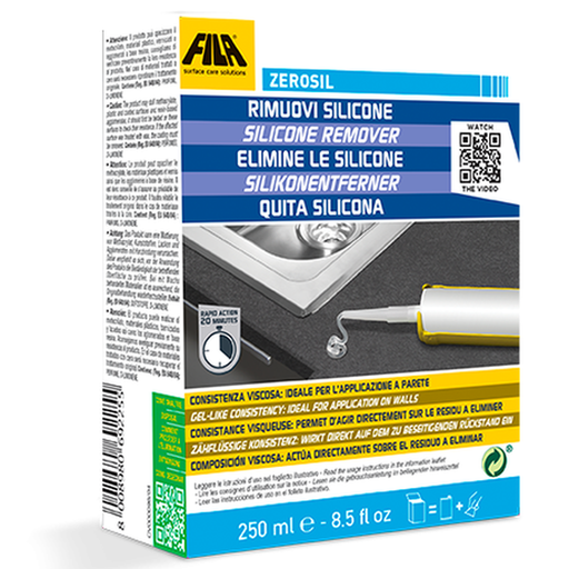 RIMUOVI SILICONE IN KIT FILA ZERO SIL 250ML