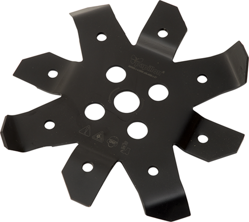 DISCO DECESPUGLIATORE ACCIAIO 8 DENTI MACINONE �280MM PAPILLON - CF.SCAT