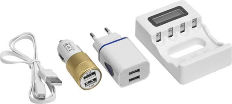 CARICABATTERIE PORTATILE PER BATTERIE RICARICABILI MAURER