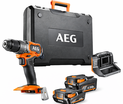 TRAPANO AVVITATORE PERCUSSIONE 18V AEG BSB18SBL2-X02 BATT 2AH 4AH VAL