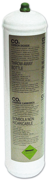 BOMBOLA CO2 PER SALDATURA NON RICARICABILE
