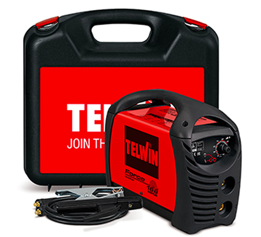 SALDATRICE INVERTER TELWIN FORCE168MPGE 150A C/ACC. PER MOTOGENERATORI