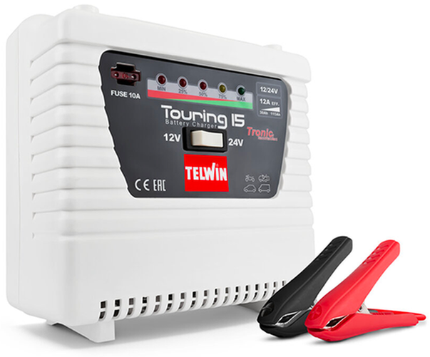 CARICABATTERIA AUTO TELWIN TOURING 15 24V