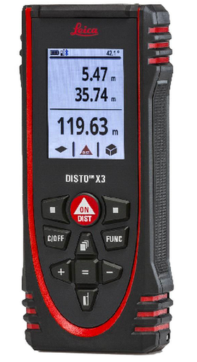 MISURATORE LASER LEICA DISTO X3-1 80MT