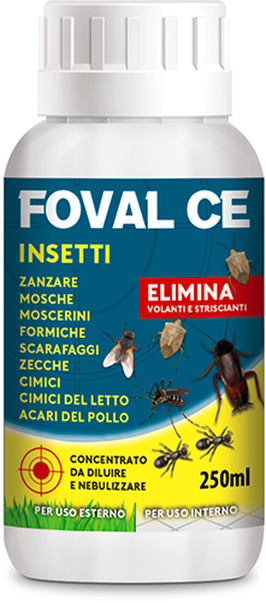 INSETTICIDA CONTRO INSETTI VOLANTI FOVAL CE KOLLANT 250ML