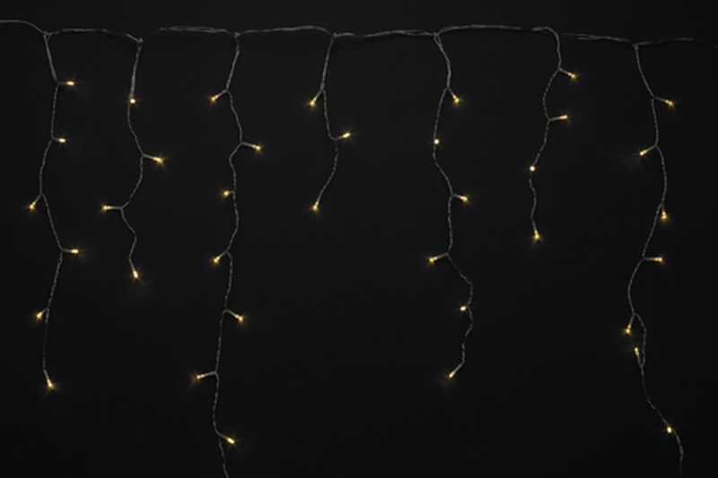 NATALE - TENDA LUMINOSA 345 LED L.CALDA INT/EST 10MTX100HCM MAURER - SCA