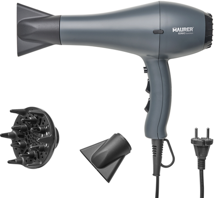ASCIUGACAPELLI MAURER 1800-2200W 2 VELOCITA'