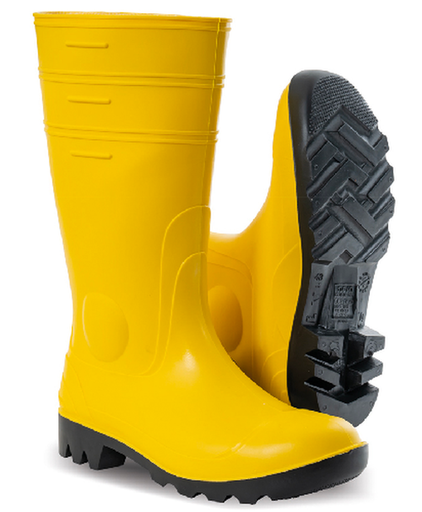STIVALI IN PVC SICUREZZA N.47 GIALLO MAURER S5
