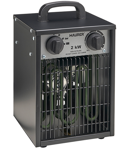 RISCALDATORE ELETTRICO MAURER 1000/2000W INDUSTRIALE