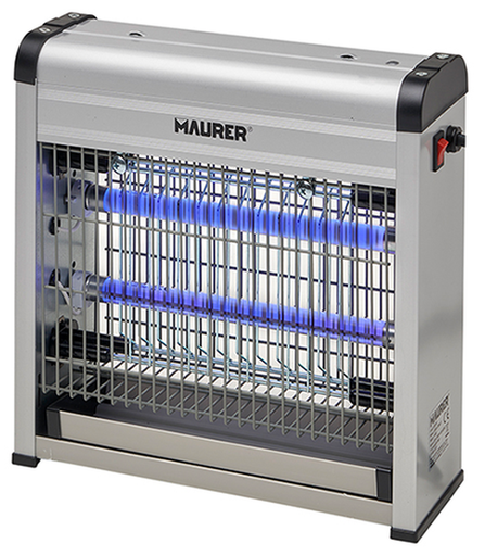 ELETTROINSETTICIDA RETTANGOLARE  30MQ 2X4W MAURER