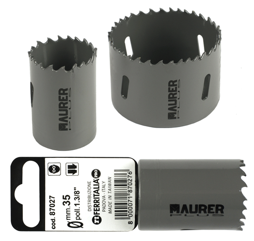 FRESA A TAZZA BIMETALLICA MAURER PLUS  95 - CF. SU PLACCHETTA