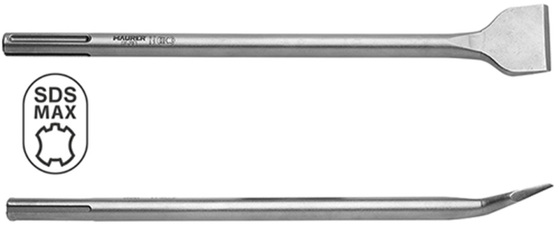 SCALPELLO SDS MAX TAGLIO PIEGATO MAURER PLUS  400 MM.50