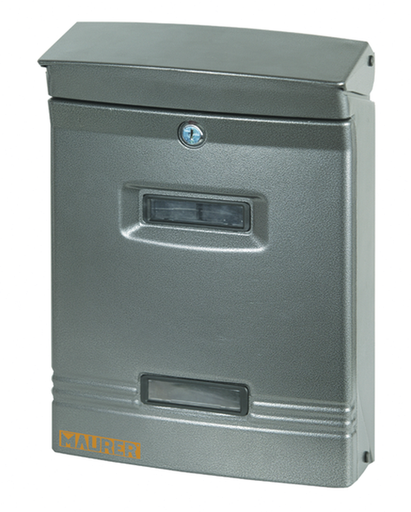 CASSETTA POSTALE MAURER PONY ANTRACITE 26X38X11HCM