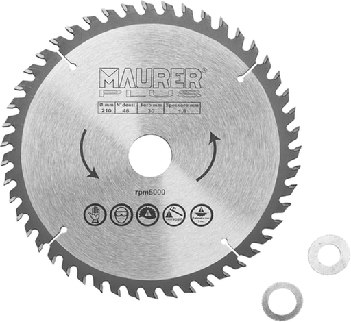 LAMA WIDIA LEGNO �210MM MAURER PLUS Z48F30/16