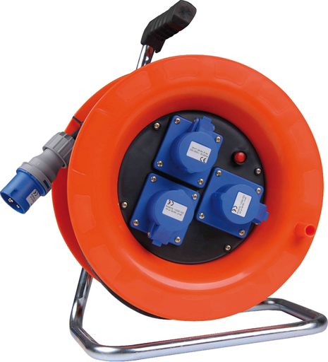 AVVOLGICAVO ELETTR. INDUSTR. MAURER PLUS 30MT 3PRESE CEE16A 3X2,5 IP44