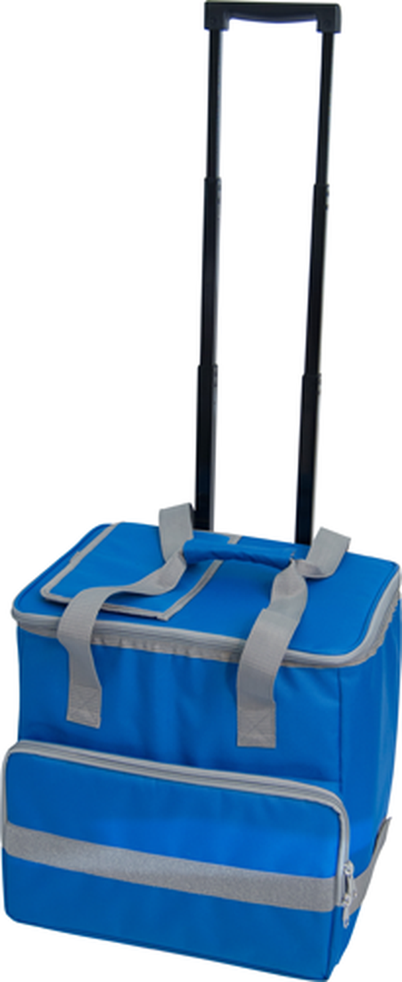 BORSA TERMICA TROLLEY PAPILLON 38LT AZZURRO