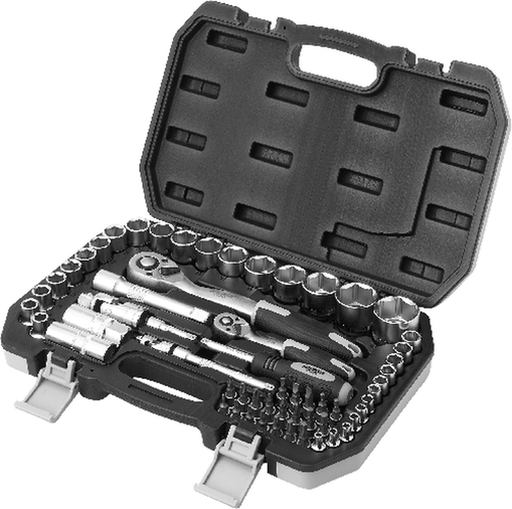 BUSSOLE E BITS IN SERIE MAURER PLUS 60PZ 1/4 -1/2 - CF. IN VALIGETTA ABS